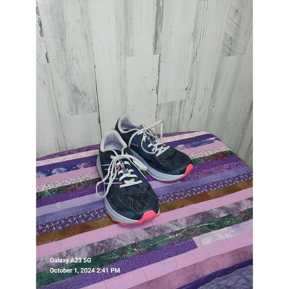 New Balance Womens Dynasoft Nitrel V5 Trail Running Shoes Navy Blue Size 9 - Picture 2 of 12